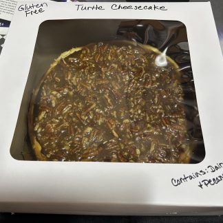 Gluten Free Turtle Cheesecake